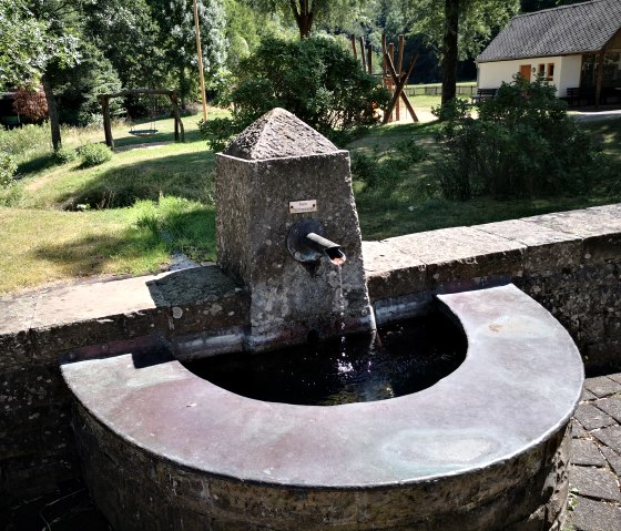 Fontein in het kuurpark van Dauen, © GesundLand Vulkaneifel