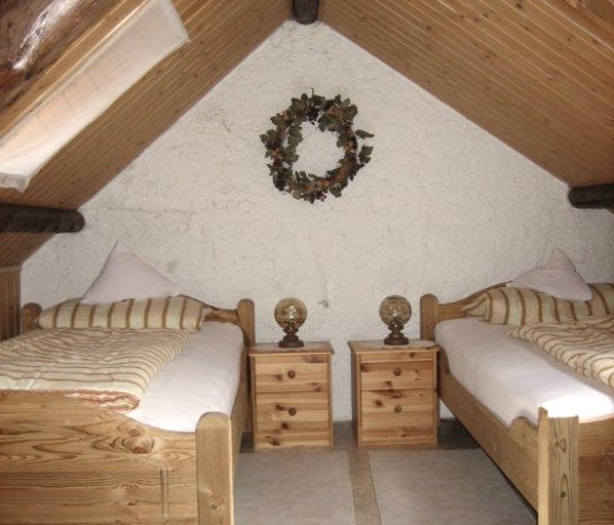 Chambre mansardée