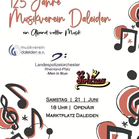 Plakat Konzert, © Musikverein Daleiden