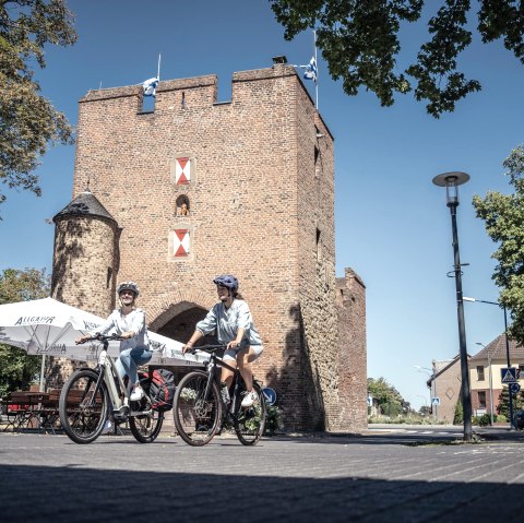 Fietsers in Zülpich, © Dennis Stratmann