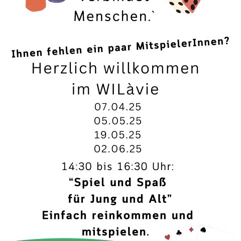 Spielen verbindet WILàvie