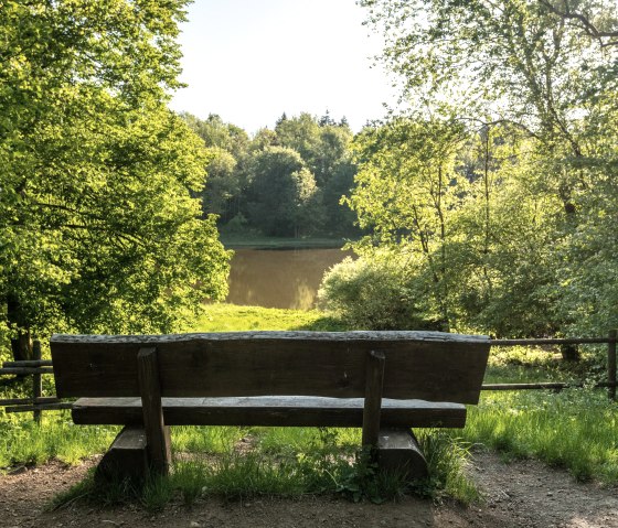 Ruhebank am Windsborn Krater, © GesundLand Vulkaneifel GmbH