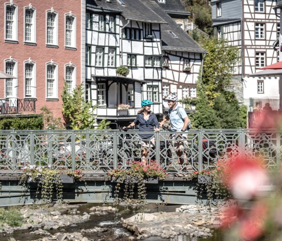 Het oude stadscentrum van Monschau, © Eifel Tourismus GmbH, DennisStratmann