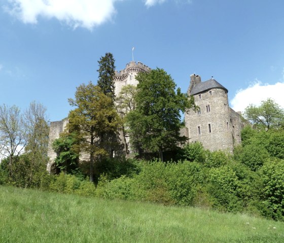Uitzicht op kasteel Kasselburg bij Pelm, © TW Gerolsteiner Land
