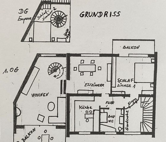 Plan de l'appartement