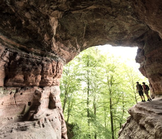 Grot Genoveva op de Eifelsteig, © Eifel Tourismus GmbH, D. Ketz