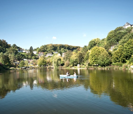 The pond in Blankenheim on the Eifelsteig trail, © Eifel Tourismus/D. Ketz