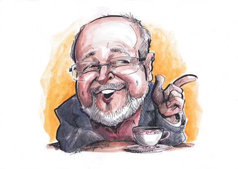 Karikatur Manni Lang