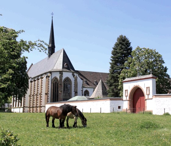 View of Mariawald Abbey, © Abtei Mariawald