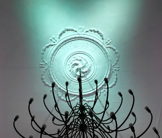 Ornamenten aan het plafond, © Jens-Peter Bentzin