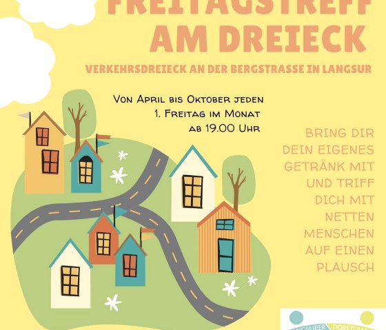 Freitagstreff am Dreieck, © Langsurer Dorftreff