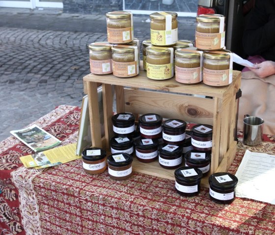 Wekelijkse markt Wittlich - Honingproducten, © Kulturamt Stadt Wittlich