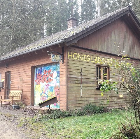 Beekeeper's house at the Teufelsschlucht nature park center, © Felsenland Südeifel Tourismus GmbH, Elke Wagner