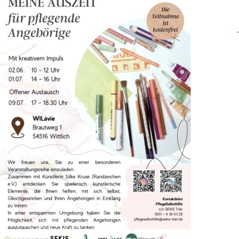 Pflegende Angehörige - Meine Auszeit