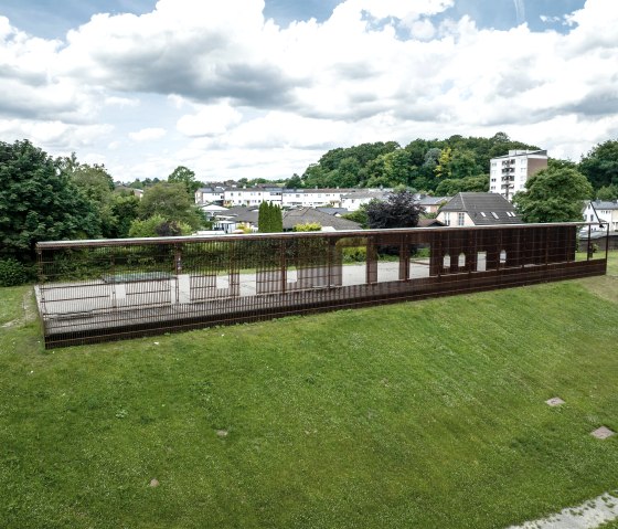 Vue sur la villa romaine reconstruite, © Eifel Tourismus GmbH, Dennis Stratmann - finanziert durch REACT-EU