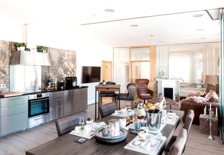 Relaxloft - eat-in kitchen, © Andrea Collas