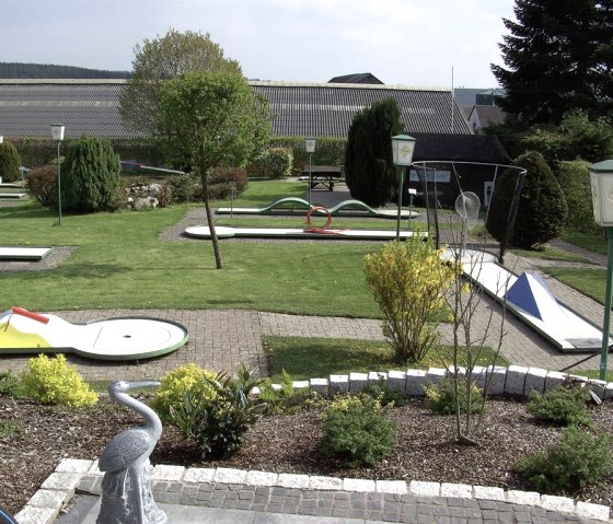 Altes Backhaus Minigolf, © TI Prüm