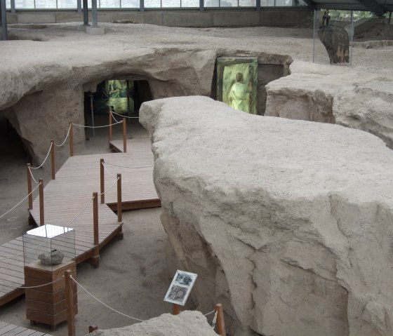 Roman mine galleries, © VG Pellenz/Brinkmann