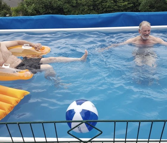 Heated pool