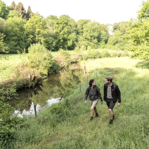 Wandelaars op de molenroute, © Eifel Tourismus GmbH, Dominik Ketz
