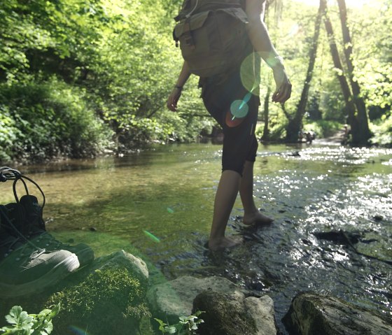 A little cooling off in the Elz, © Laura Rinneburger