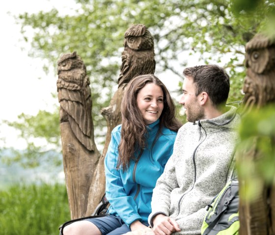 Rest in the midst of interesting companions at the Eifel-Guck Sassen, © Eifel Tourismus GmbH, D. Ketz