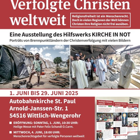 Ausstellung verfolgte Christen