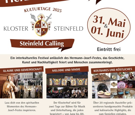 Plakat zur Veranstaltung, © Stiftung Kloster Steinfeld