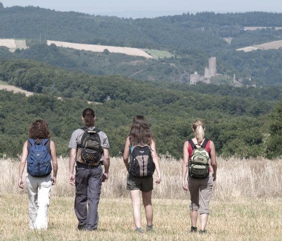 View of the ruins of Monreal Castle, © Traumpfade/Kappest