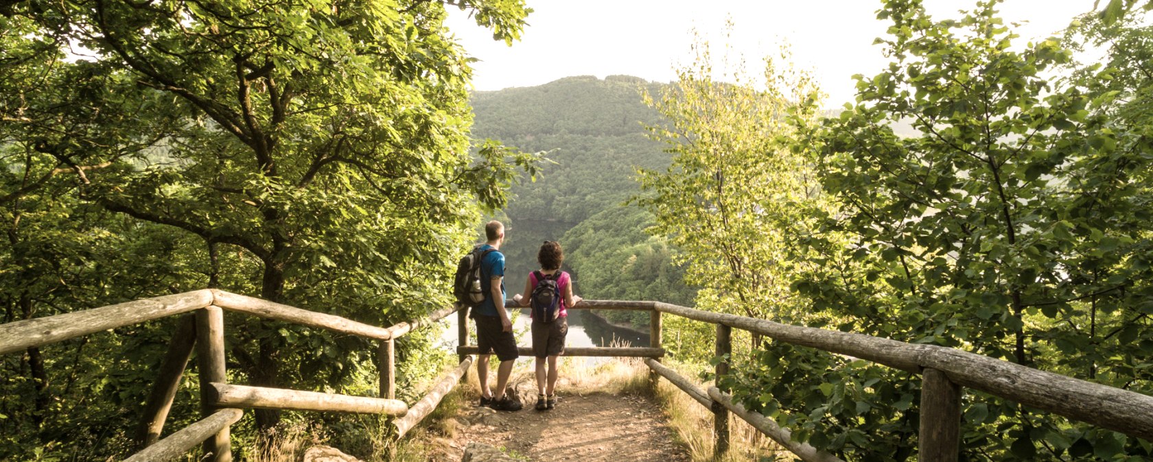 Vue sur le barrage de l'Urft, © Eifel Tourismus GmbH, D. Ketz