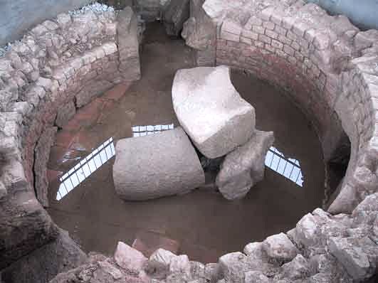 Roman well room on the Roman canal hiking trail, © Wandermagazin/ N. Glatter
