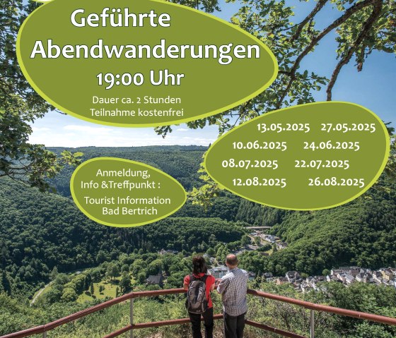 Abendwanderungen 2025