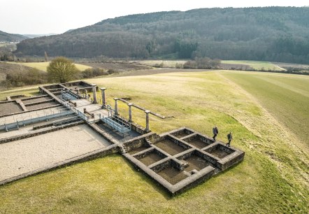 Römische Villa Holsthum von oben, © Eifel Tourismus GmbH, D. Ketz