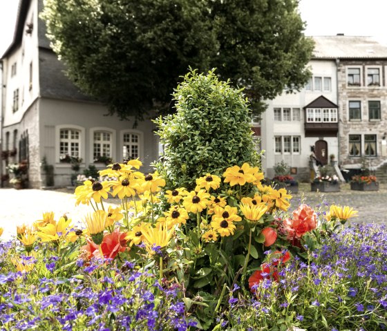 Place du marché à Kornelimünste, © vennbahn.eu