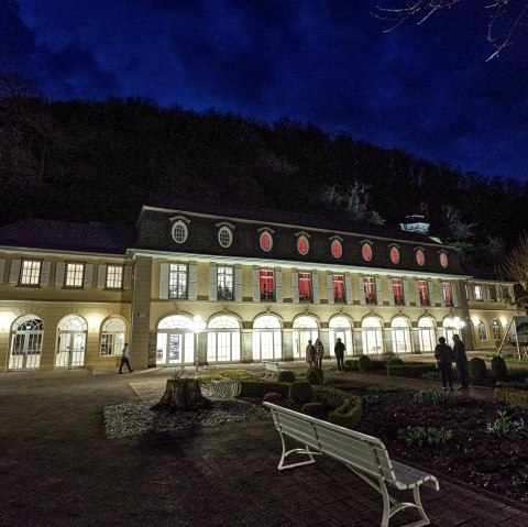 KulturRaum Bad Bertrich_Kursaal-Nacht, © GesundLand Vulkaneifel_Foto Nieder