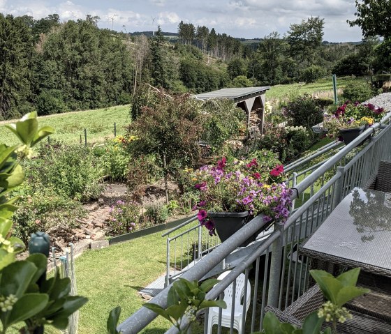 Aussicht ins Grüne, © Eifel-Ferienhaus Landblick