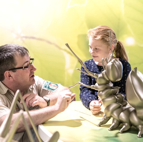 Ranger in der Austellung, © Dominik Ketz