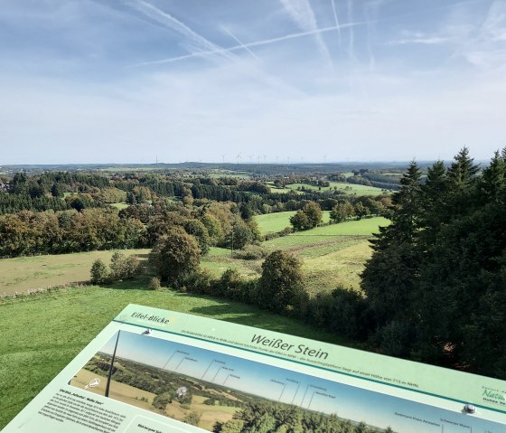 Blick vom Aussichtsturm Weißer Stein - Sweco GmbH, © Sweco GmbH