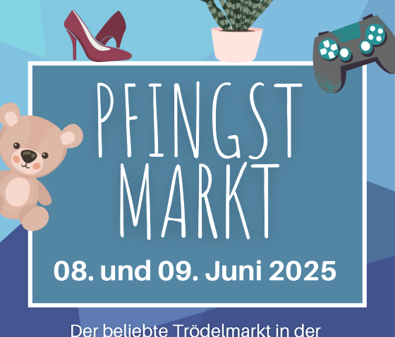 Whitsun market poster