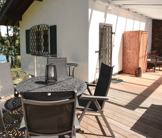 Eingang Maargarten, Balkon Maarpanorama