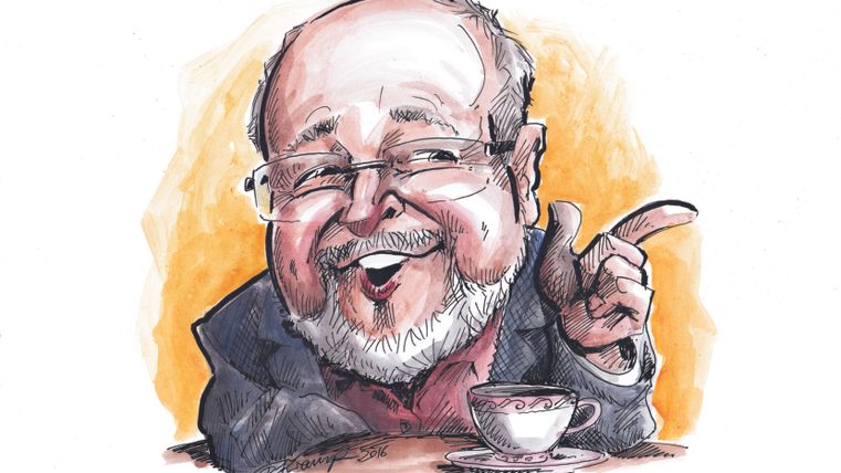 Karikatur Manni Lang