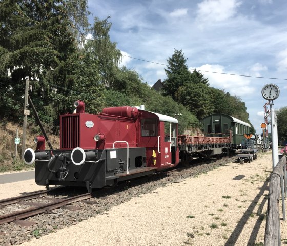Former railroad station in Pronsfeld on the Eifel-Ardennes cycle path, © Eifel Tourismus GmbH