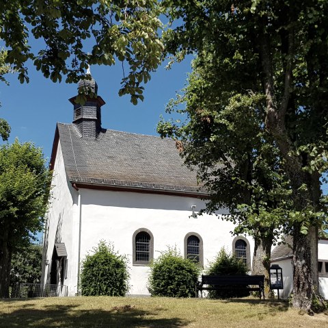 Baumgruppen um die Kapelle, © Foto: Svenja Schulze-Entrup, Quelle: Touristik-Büro Vordereifel