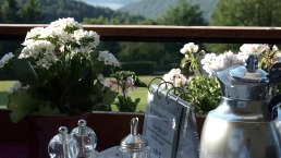 Frühstück auf dem Balkon, © Seeblick-eifel.de