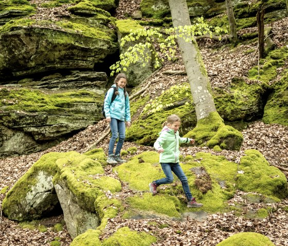 Jede Menge Spaß für Kinder bei der Lauschtour Grüne Hölle, © Eifel Tourismus GmbH, Dominik Ketz