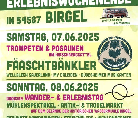 PlakatA2_Erlebnistag_2025, © www.erlebnisdorf-birgel.de, Heike Spohr