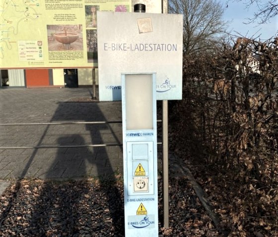 Station de recharge pour vélos électriques Dreis Gros plan, © Celine Junker