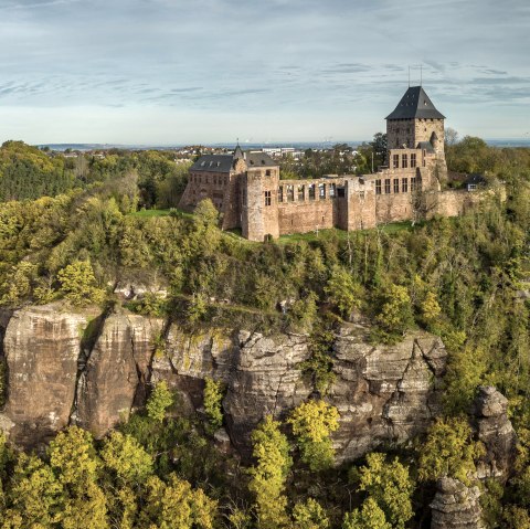 Uitzicht op kasteel Nideggen, © Eifel Tourismus GmbH, Dominik Ketz