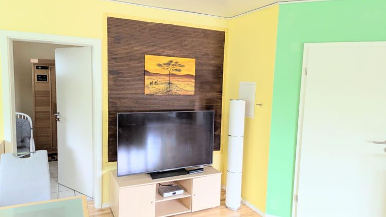 Fully equipped TV wall