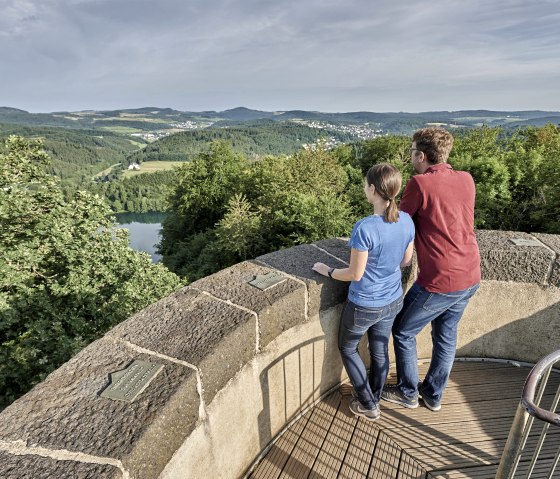 Landschaftsblick vom Dronketurm, © Rheinland-Pfalz Tourismus GmbH